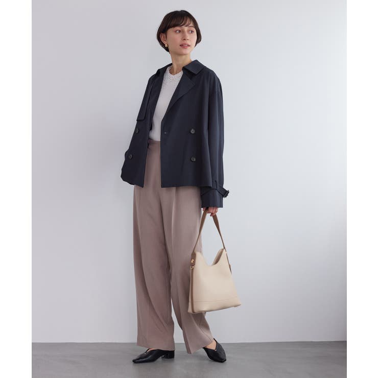 ショート丈トレンチコート/撥水・花粉ガード | ROPE' PICNIC | 詳細画像19 