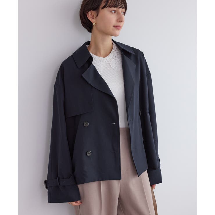 ショート丈トレンチコート/撥水・花粉ガード | ROPE' PICNIC | 詳細画像22 