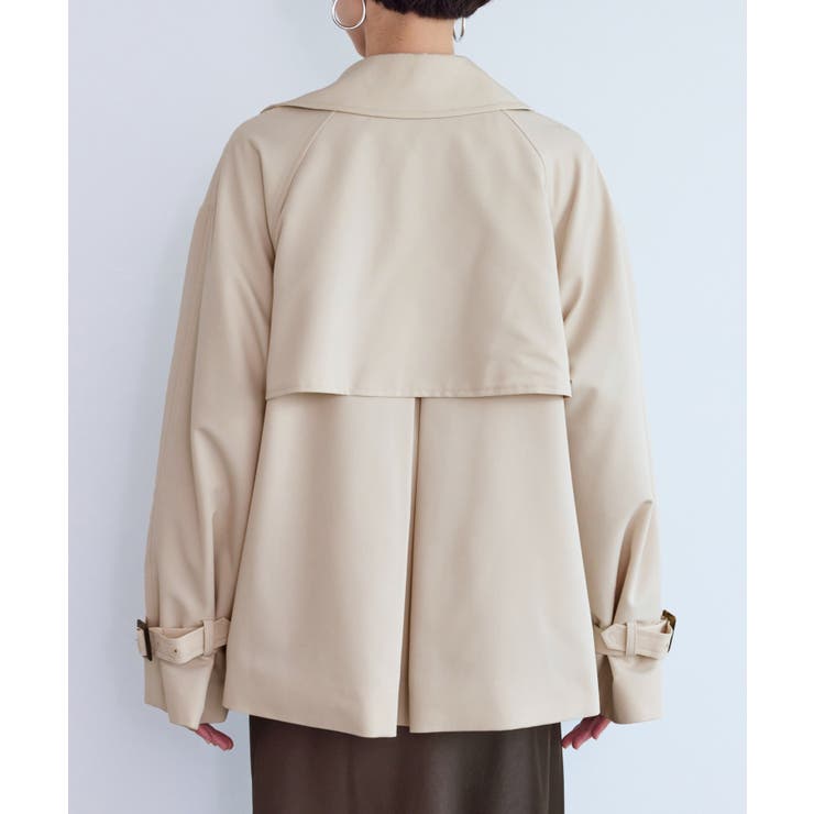 ショート丈トレンチコート/撥水・花粉ガード | ROPE' PICNIC | 詳細画像27 