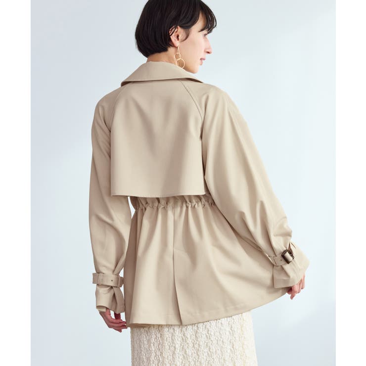 ミドル丈トレンチコート/撥水・花粉ガード | ROPE' PICNIC | 詳細画像11 