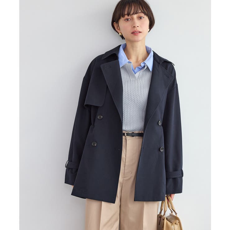 ミドル丈トレンチコート/撥水・花粉ガード | ROPE' PICNIC | 詳細画像25 