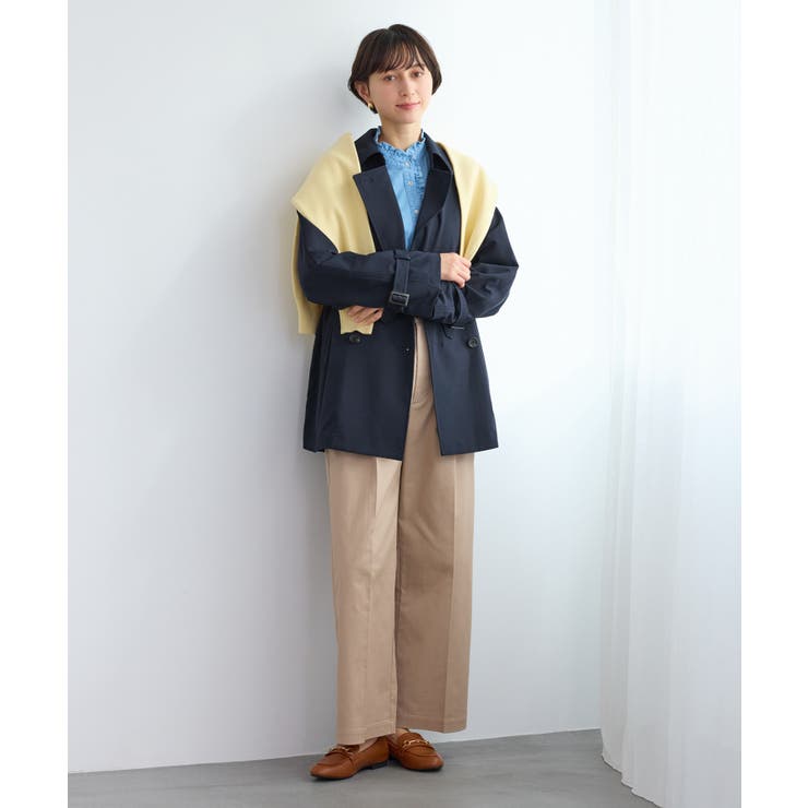 ミドル丈トレンチコート/撥水・花粉ガード | ROPE' PICNIC | 詳細画像28 