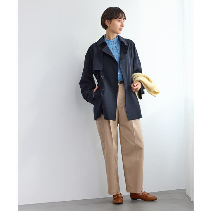 ミドル丈トレンチコート/撥水・花粉ガード | ROPE' PICNIC | 詳細画像29 