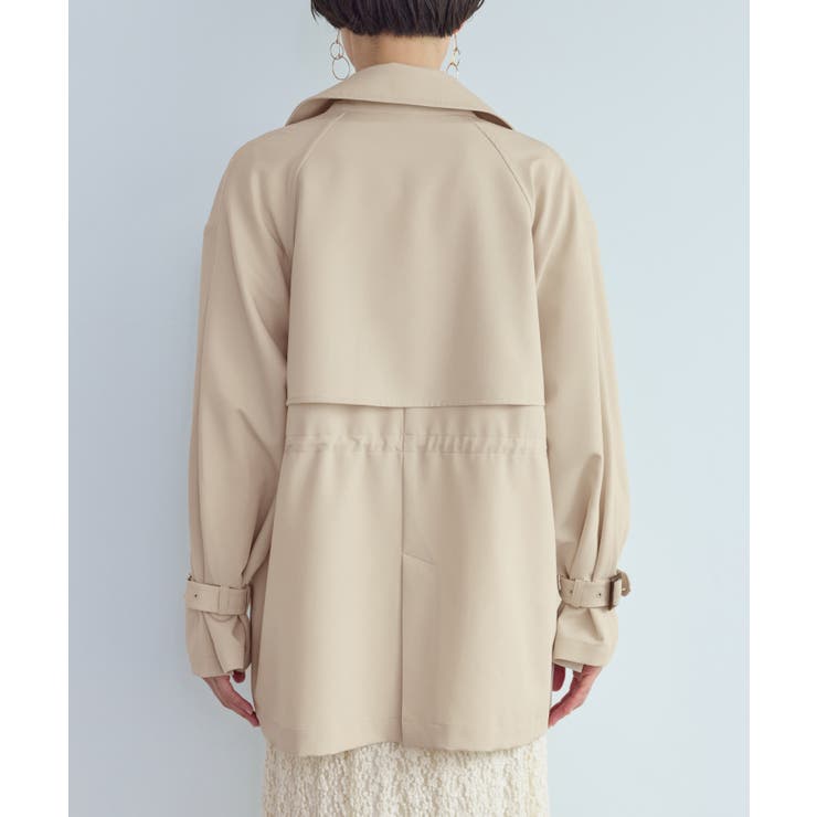 ミドル丈トレンチコート/撥水・花粉ガード | ROPE' PICNIC | 詳細画像32 