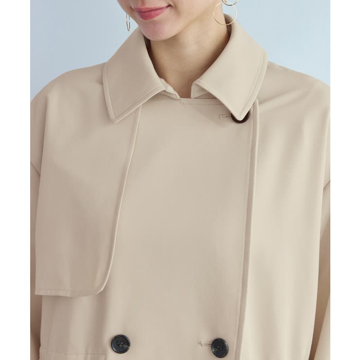 ミドル丈トレンチコート/撥水・花粉ガード | ROPE' PICNIC | 詳細画像34 