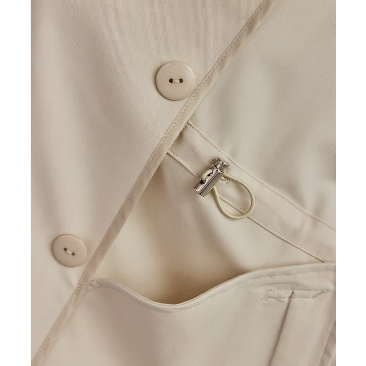 ミドル丈トレンチコート/撥水・花粉ガード | ROPE' PICNIC | 詳細画像40 