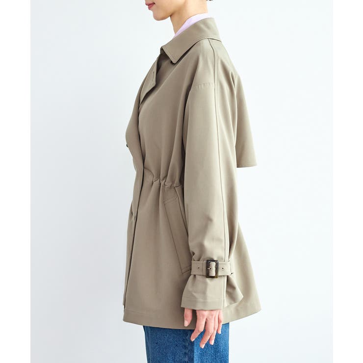 ミドル丈トレンチコート/撥水・花粉ガード | ROPE' PICNIC | 詳細画像42 