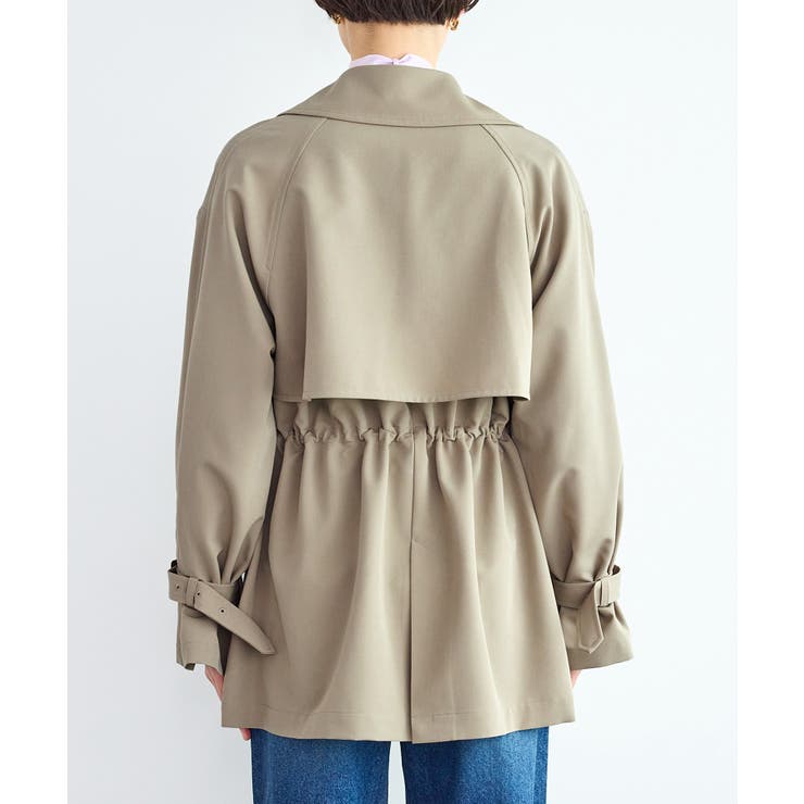 ミドル丈トレンチコート/撥水・花粉ガード | ROPE' PICNIC | 詳細画像43 