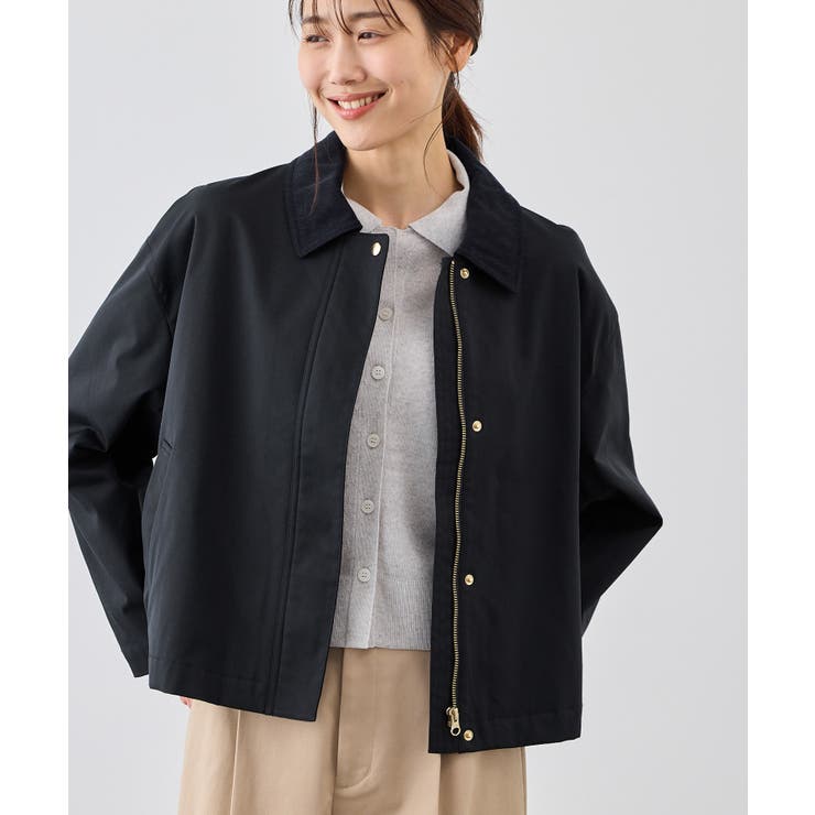 ネイビー(40) | 配色フィールドジャケットブルゾン | ROPE' PICNIC