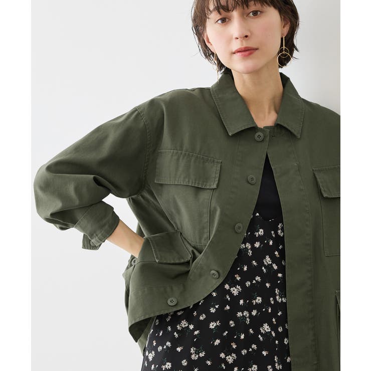 ミリタリーブルゾン | ROPE' PICNIC | 詳細画像12 