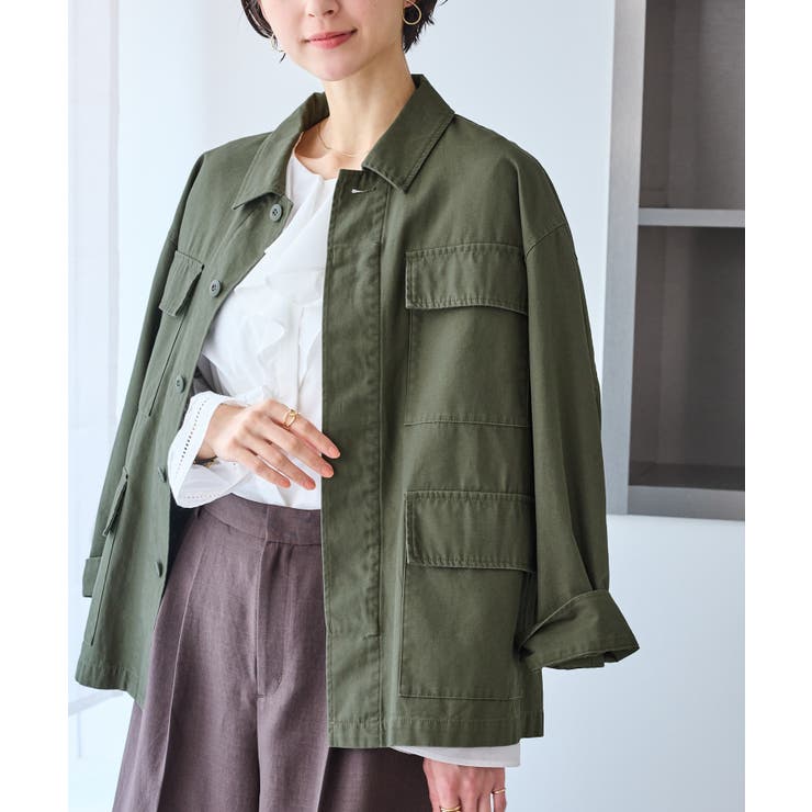 ミリタリーブルゾン | ROPE' PICNIC | 詳細画像15 