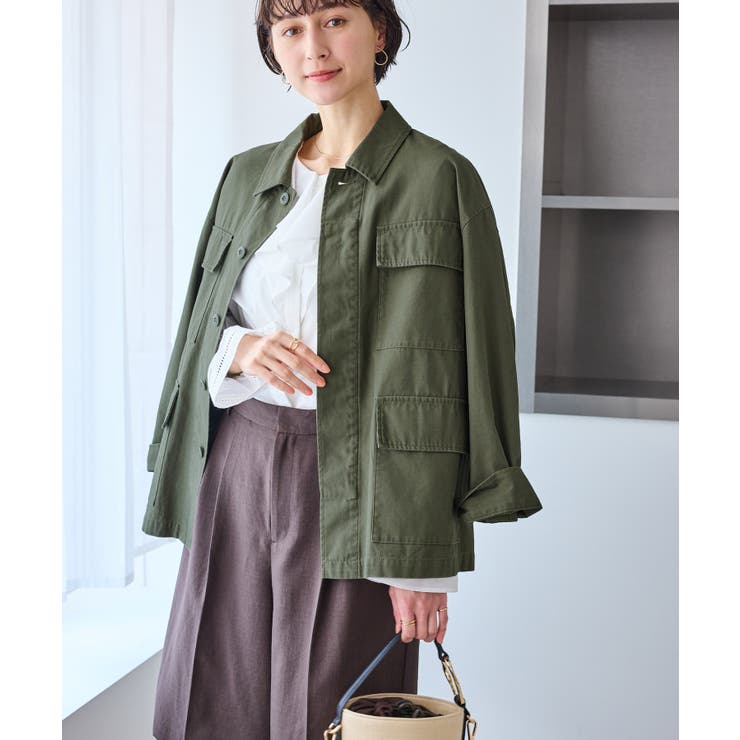 ミリタリーブルゾン | ROPE' PICNIC | 詳細画像16 