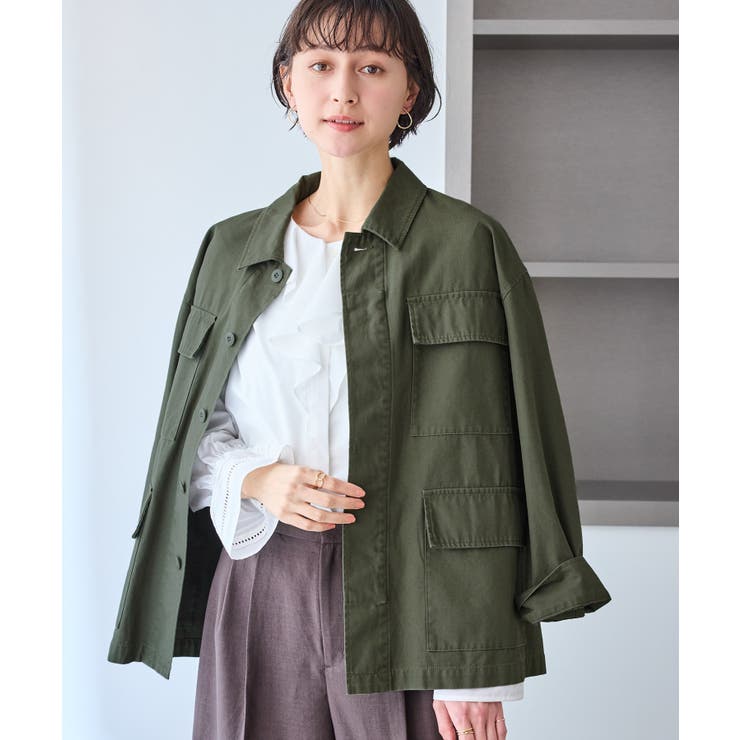 ミリタリーブルゾン | ROPE' PICNIC | 詳細画像18 