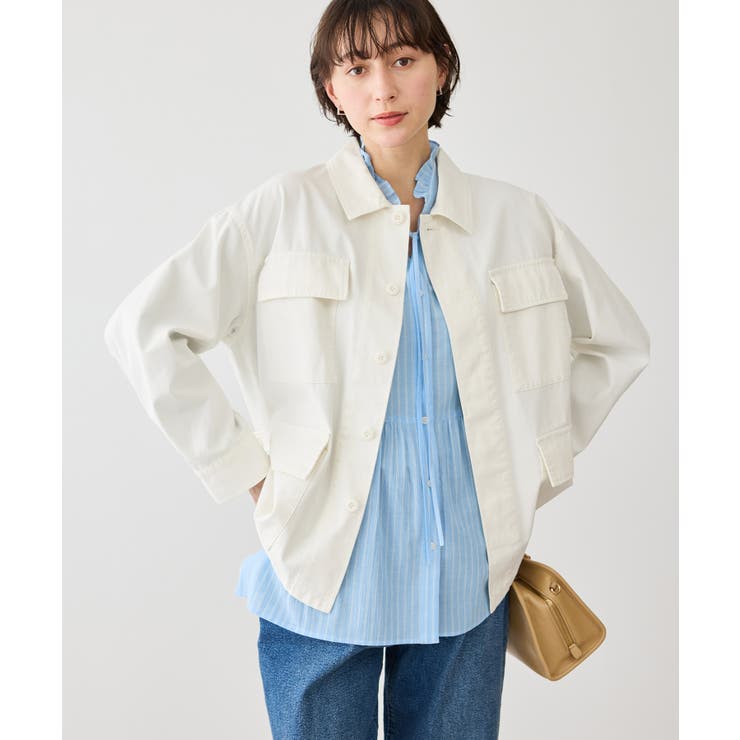 ミリタリーブルゾン | ROPE' PICNIC | 詳細画像4 