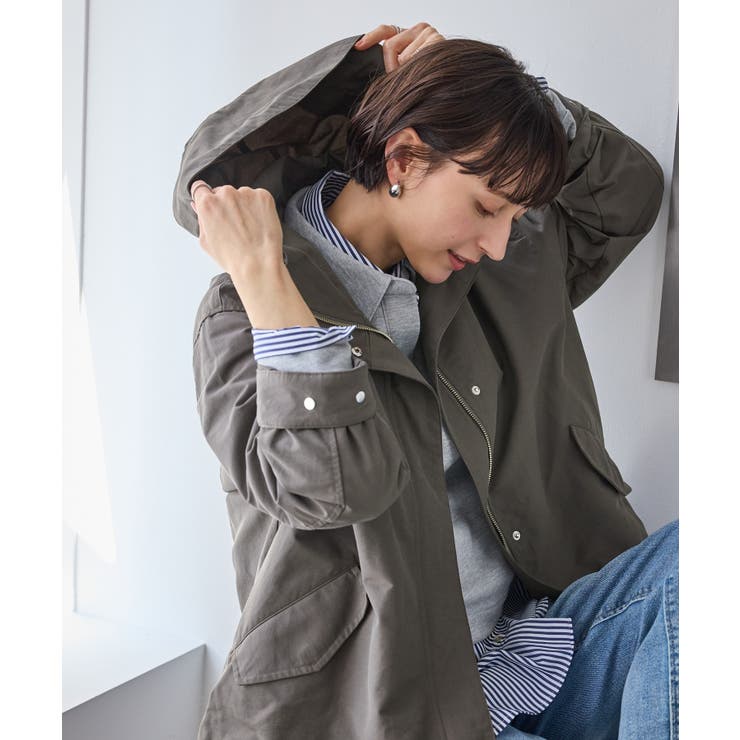 ベーシックマウンテンパーカー スプリングコート/撥水 | ROPE' PICNIC | 詳細画像7 