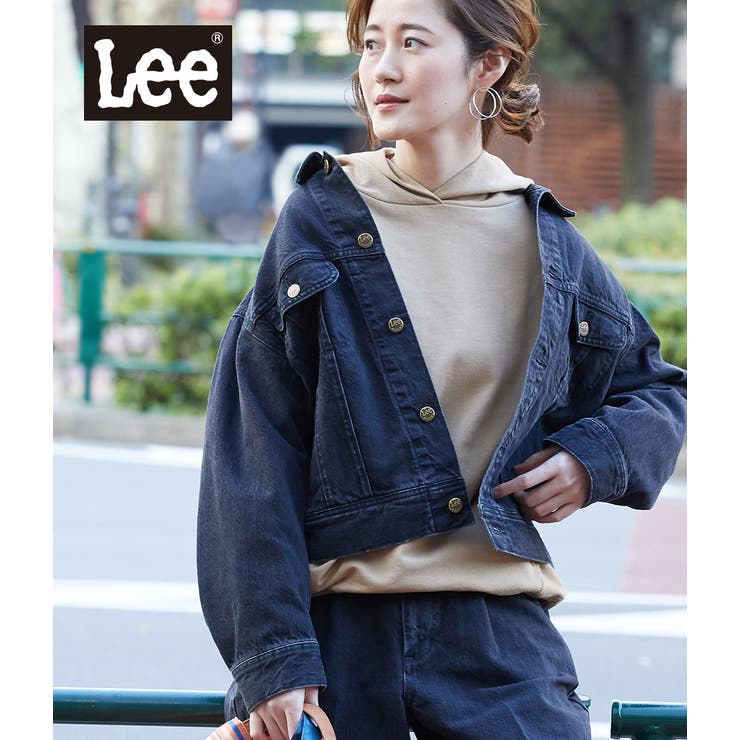 WEB限定】【Lee(リー)】ルーズデニムジャケット[品番：RPCW0003185