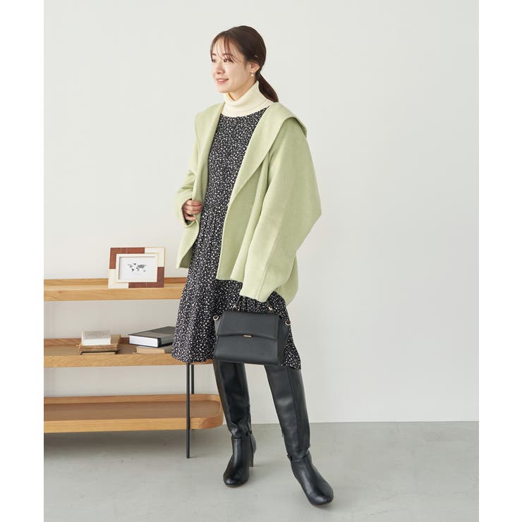 セーラーカラーショートコート[品番：RPCW0024041]｜ROPE