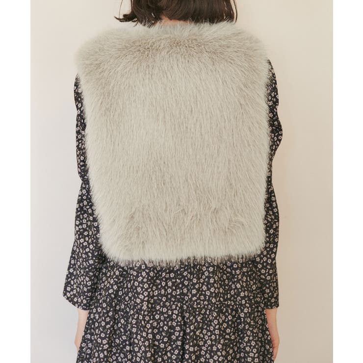 ショートファーベスト[品番：RPCW0045063]｜ROPE' PICNIC（ロペ