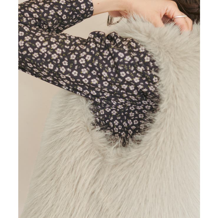 ショートファーベスト[品番：RPCW0045063]｜ROPE' PICNIC（ロペ