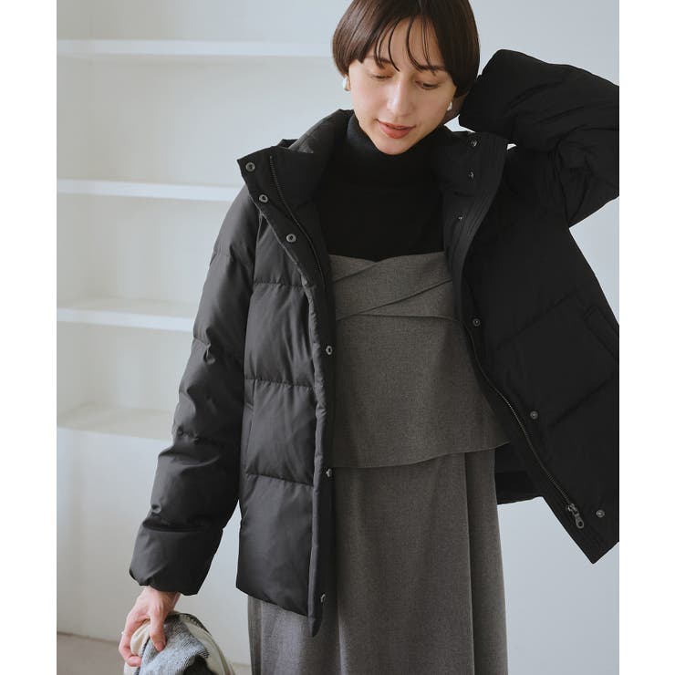 【GREEN DOWN/グリーンダウン】ショートダウン/リンクコーデ | ROPE' PICNIC | 詳細画像1 