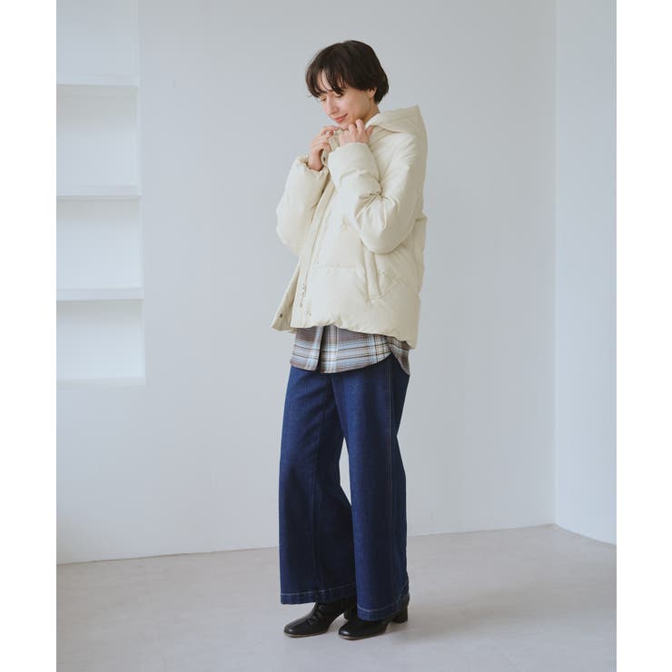 【GREEN DOWN/グリーンダウン】ショートダウン/リンクコーデ | ROPE' PICNIC | 詳細画像14 