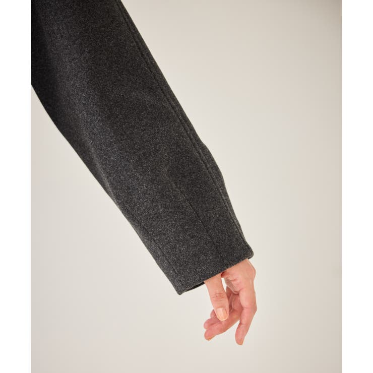 ジャージーメルトンシリーズ ジップアップフーデッドコート 無地 | ROPE' PICNIC | 詳細画像35 