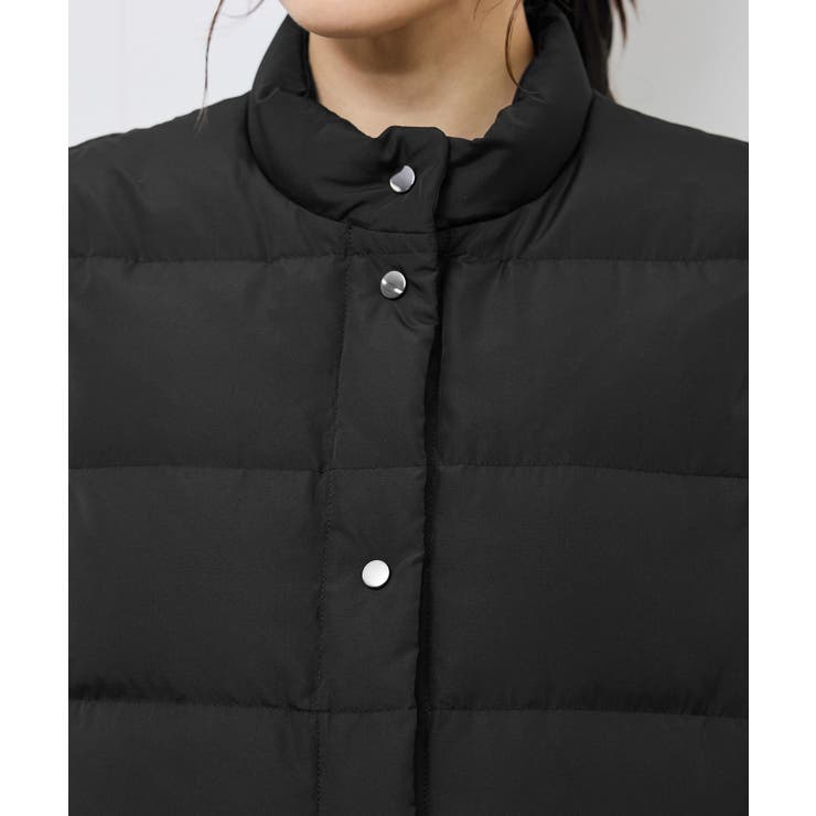 【GREEN DOWN/グリーンダウン】ペプラムダウンベスト | ROPE' PICNIC | 詳細画像23 