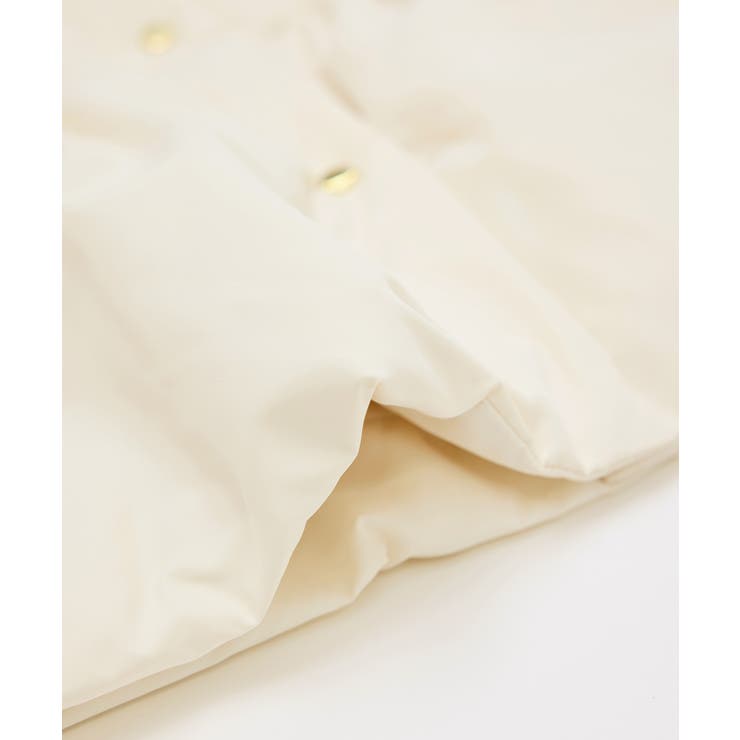 【GREEN DOWN/グリーンダウン】ペプラムダウンベスト | ROPE' PICNIC | 詳細画像31 