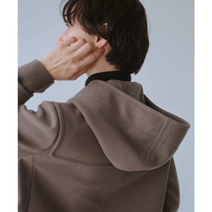 ジャージーメルトンシリーズ ファー付きショートダッフルコート/リンクコーデ | ROPE' PICNIC | 詳細画像21 