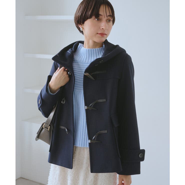 ジャージーメルトンシリーズ ファー付きショートダッフルコート/リンクコーデ | ROPE' PICNIC | 詳細画像29 