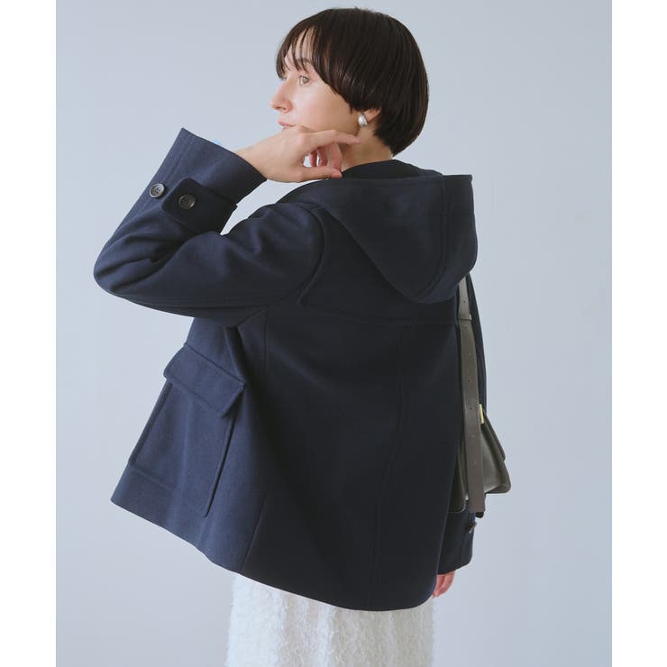 ジャージーメルトンシリーズ ファー付きショートダッフルコート/リンクコーデ | ROPE' PICNIC | 詳細画像30 