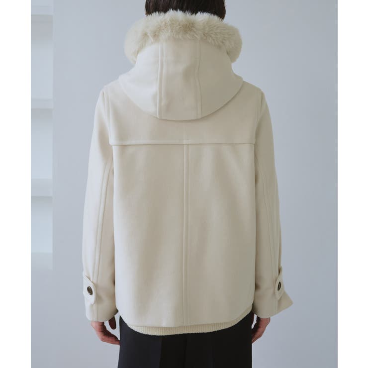 ジャージーメルトンシリーズ ファー付きショートダッフルコート/リンクコーデ | ROPE' PICNIC | 詳細画像36 