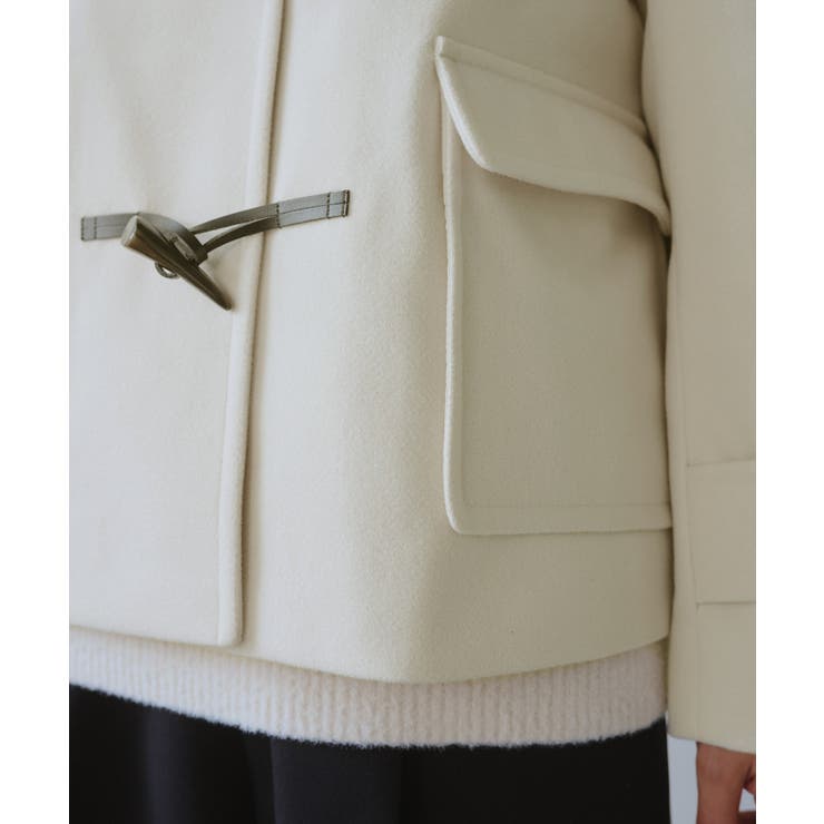 ジャージーメルトンシリーズ ファー付きショートダッフルコート/リンクコーデ | ROPE' PICNIC | 詳細画像42 