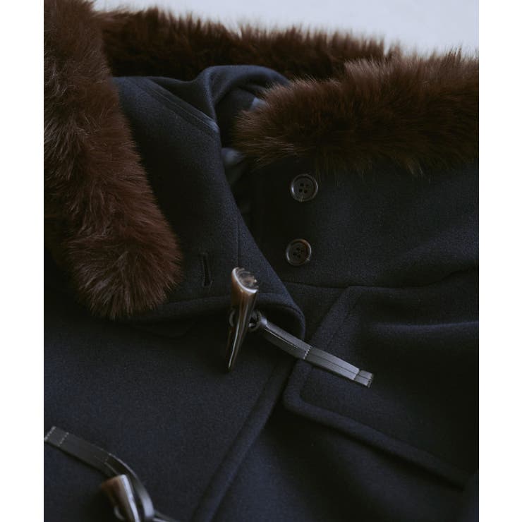 ジャージーメルトンシリーズ ファー付きショートダッフルコート/リンクコーデ | ROPE' PICNIC | 詳細画像49 