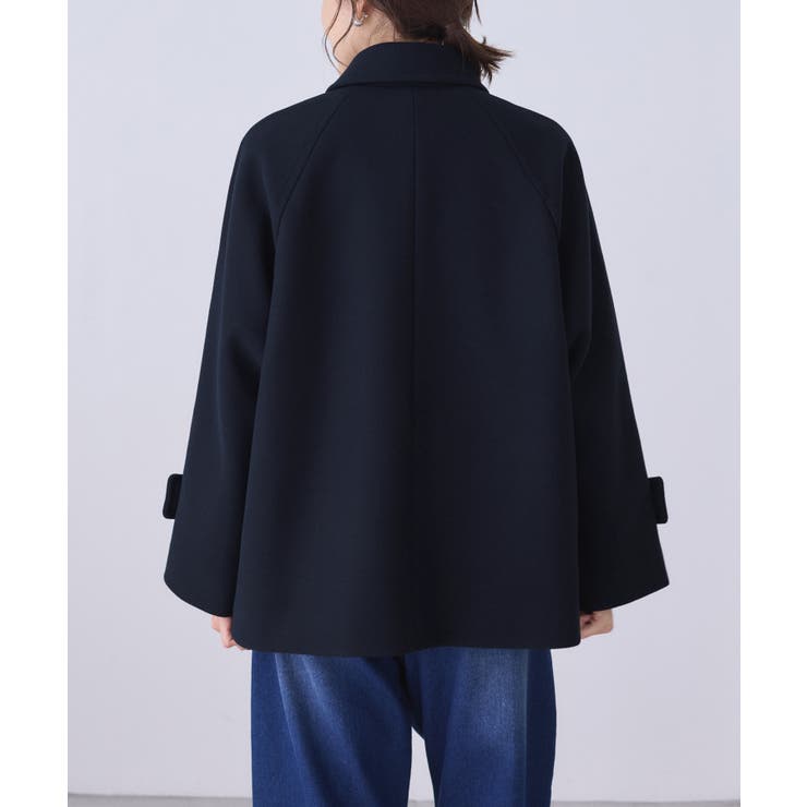 ジャージーメルトンシリーズ 金ボタンミドル丈コート/リンクコーデ | ROPE' PICNIC | 詳細画像36