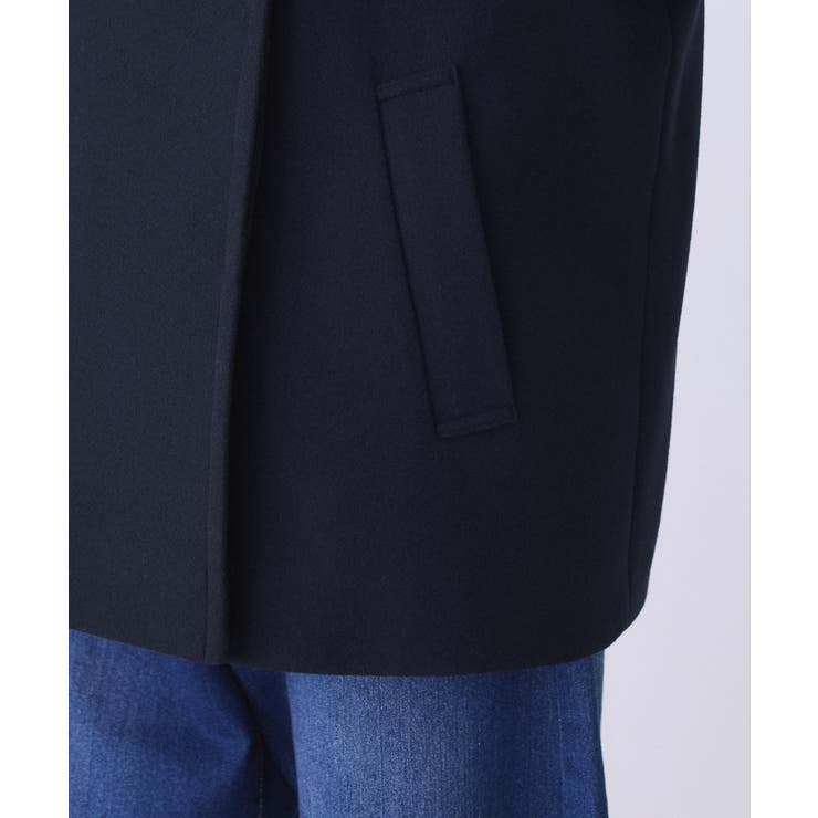 ジャージーメルトンシリーズ 金ボタンミドル丈コート/リンクコーデ | ROPE' PICNIC | 詳細画像41