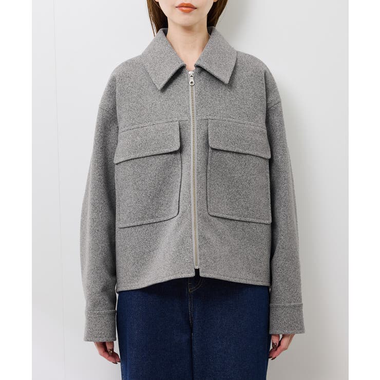 ジャージーメルトンシリーズ ポケット付きジップブルゾン/リンクコーデ | ROPE' PICNIC | 詳細画像27 