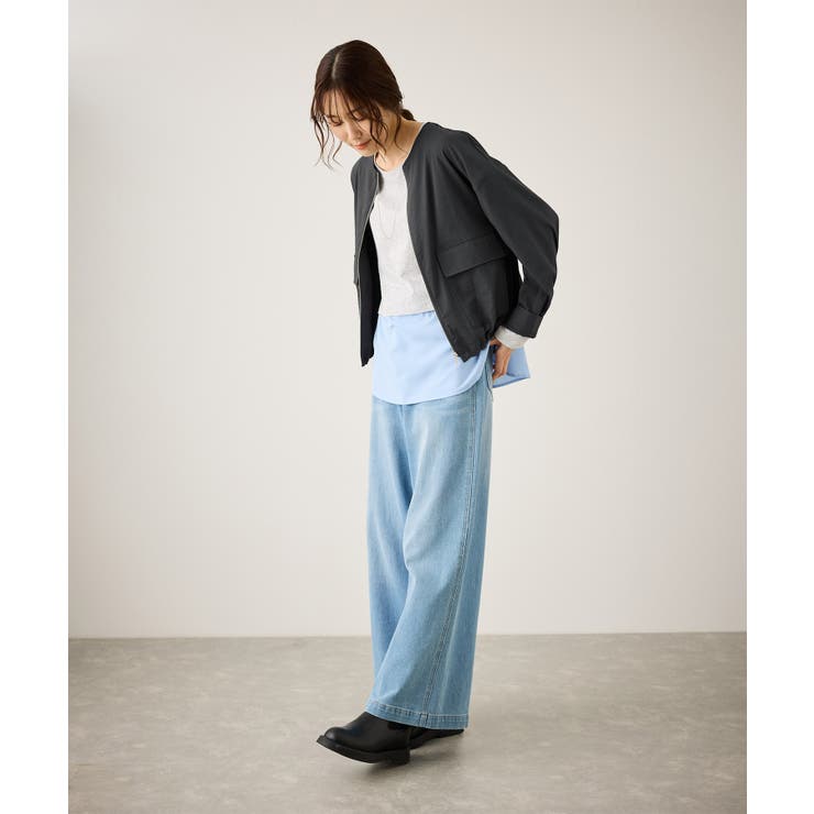 レーヨンナイロンブルゾン | ROPE' PICNIC | 詳細画像10 