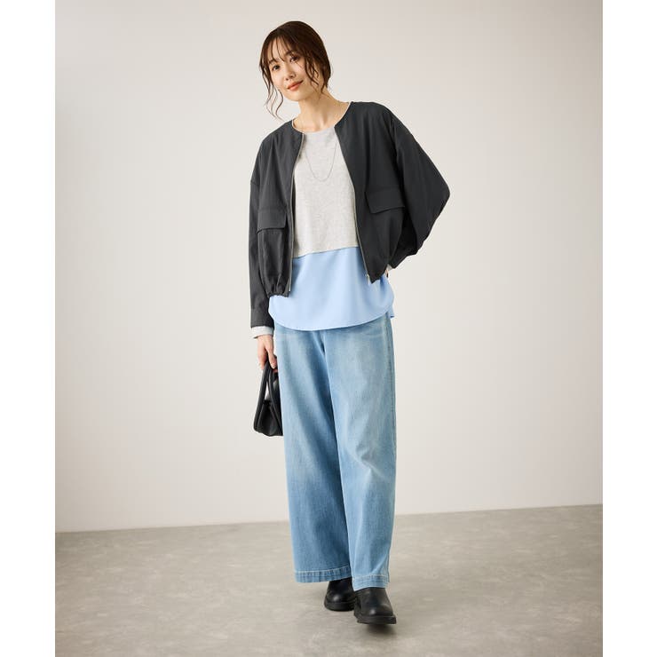 レーヨンナイロンブルゾン | ROPE' PICNIC | 詳細画像11 