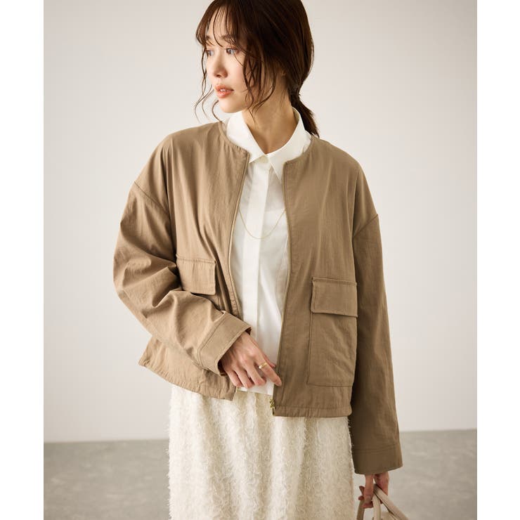 レーヨンナイロンブルゾン | ROPE' PICNIC | 詳細画像17 