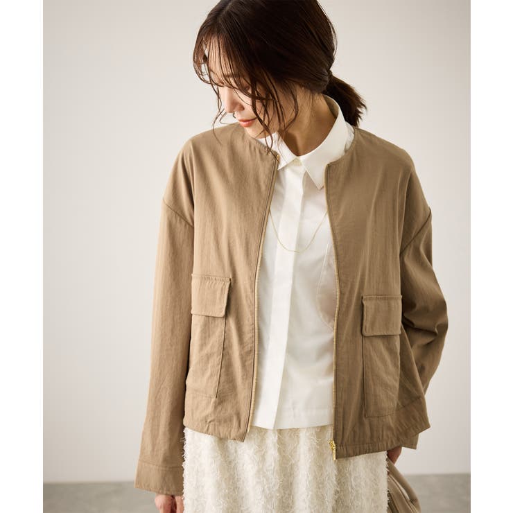 レーヨンナイロンブルゾン | ROPE' PICNIC | 詳細画像18 