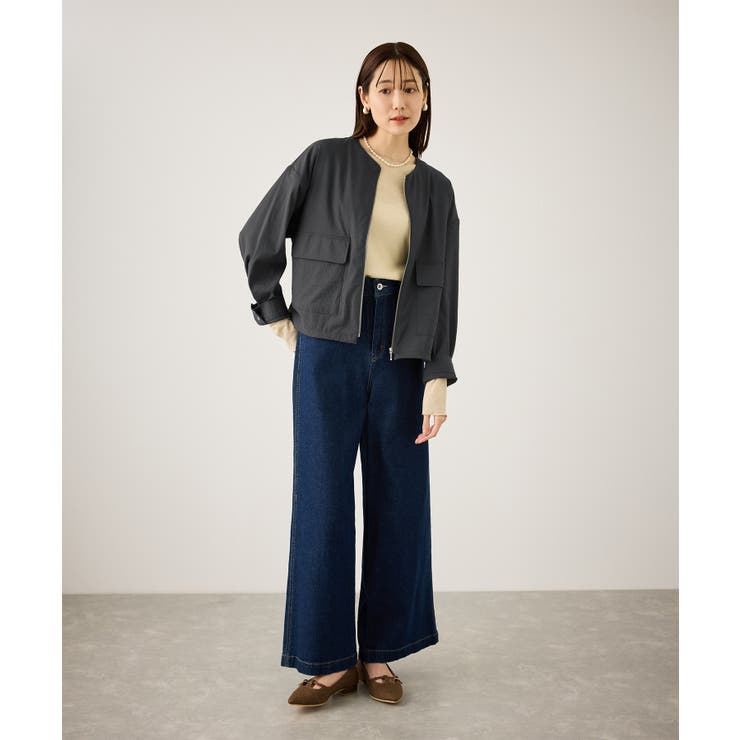 レーヨンナイロンブルゾン | ROPE' PICNIC | 詳細画像2 