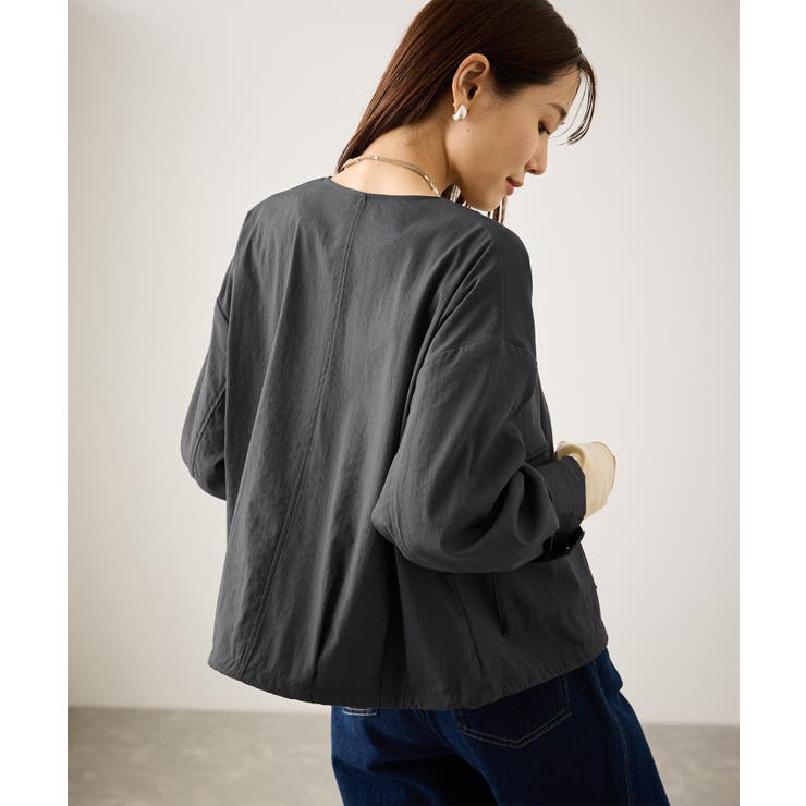 レーヨンナイロンブルゾン | ROPE' PICNIC | 詳細画像8 