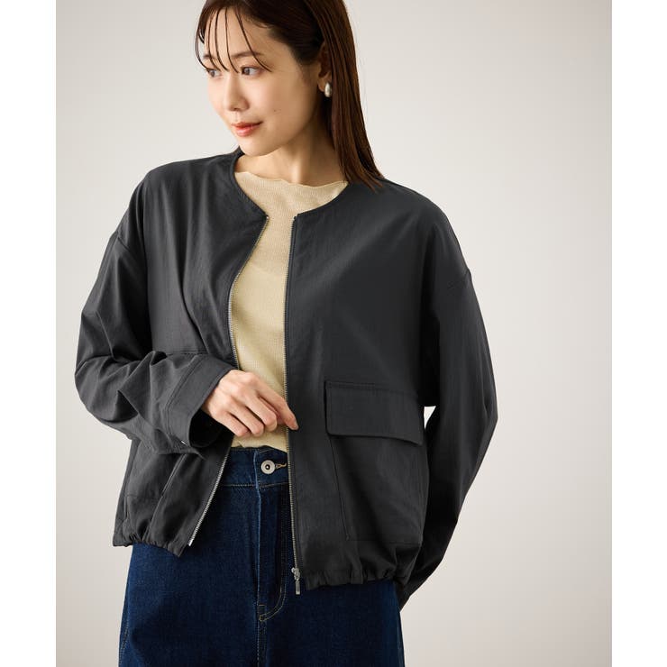 チャコール(06) | レーヨンナイロンブルゾン | ROPE' PICNIC