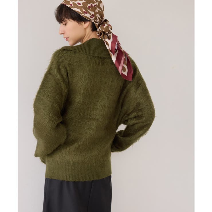 【WEB限定】Wジップシャギーニットブルゾン | ROPE' PICNIC | 詳細画像37 