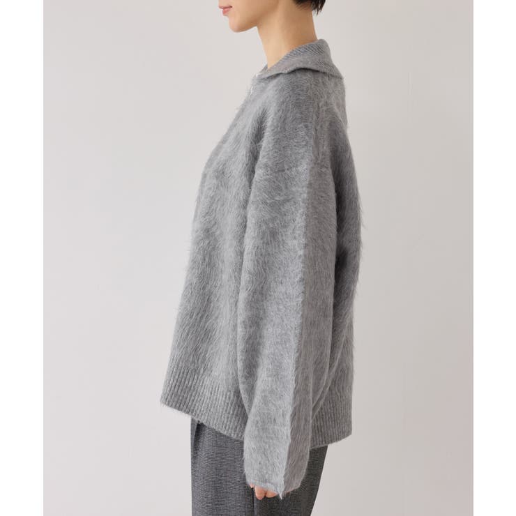 【WEB限定】Wジップシャギーニットブルゾン | ROPE' PICNIC | 詳細画像39 