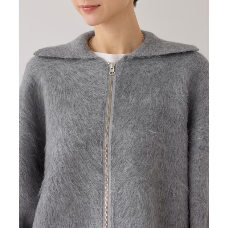 【WEB限定】Wジップシャギーニットブルゾン | ROPE' PICNIC | 詳細画像41 