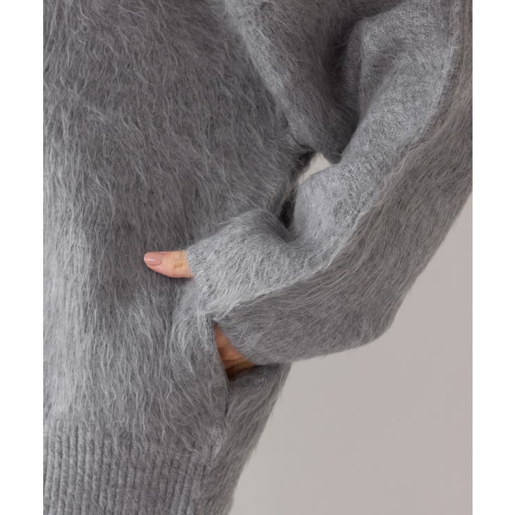 【WEB限定】Wジップシャギーニットブルゾン | ROPE' PICNIC | 詳細画像45 