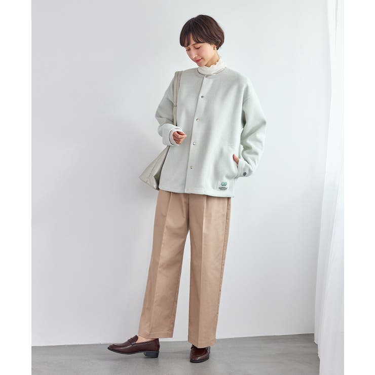 裏シャギーボンディングノーカラージャケット | ROPE' PICNIC | 詳細画像14 