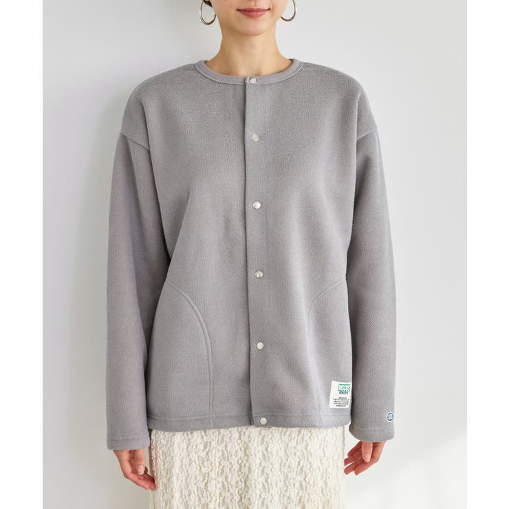 裏シャギーボンディングノーカラージャケット | ROPE' PICNIC | 詳細画像24 